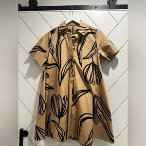Anthropologie Short Sleeve Dress